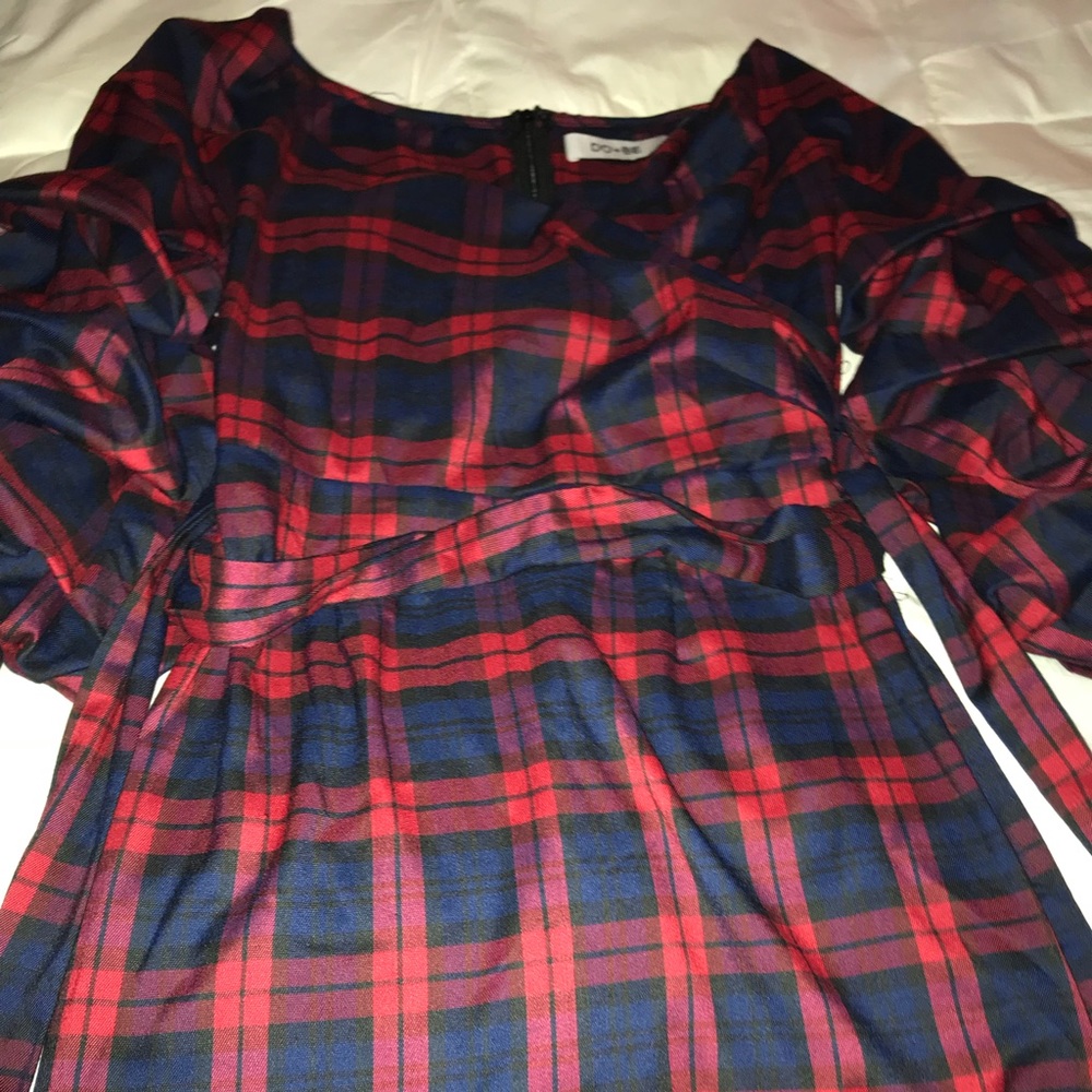 Vici dolls plaid dress.